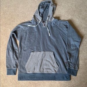uo rare breed washed grey hoodie
